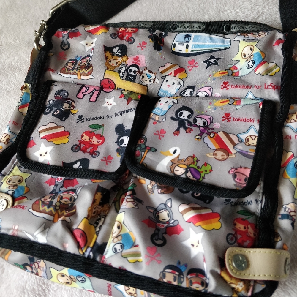 Transporto Print Crossbody (Tokidoki x Lesportsac)